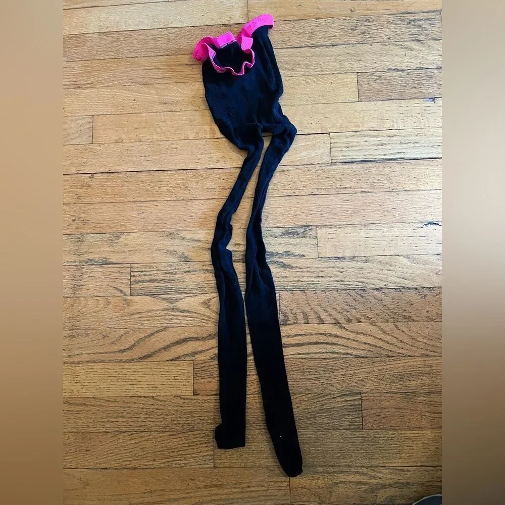 Black Betsy Johnson Tights